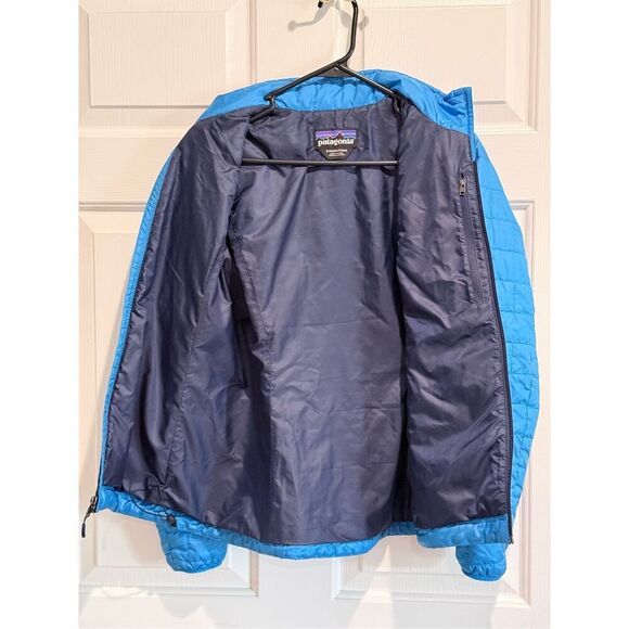 Patagonia Classic Nano Puff Quilted Bayou Blue Jacket Women's Small - Picture 3 of 15